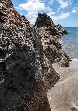 马德拉,岩,海