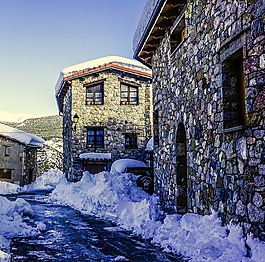 冬天,雪,旅行