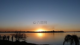 溶膠,黃昏,日落