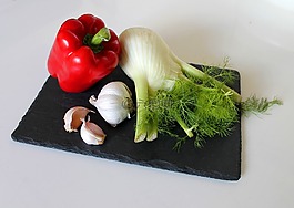 蔬菜,辣椒,茴香
