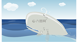 鯨魚,海上生活,白
