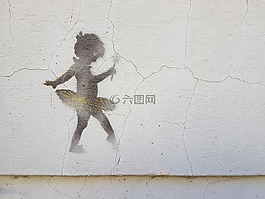 涂鴉,街頭藝術(shù),女孩