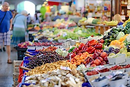 市場,新鮮,雜貨