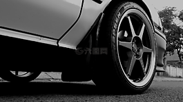 黑,白,賽車