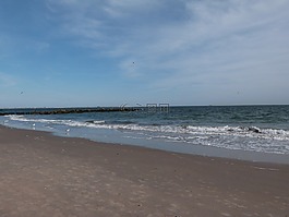 布赖顿,海滩,大西洋