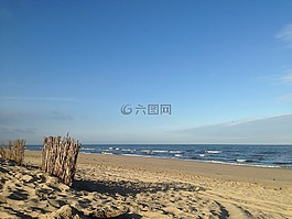 海灘,北海,荷蘭