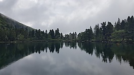 湖,山,阿尔卑斯山