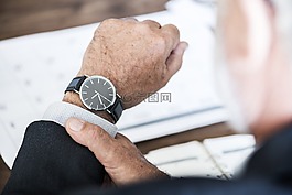 成人,手,男子