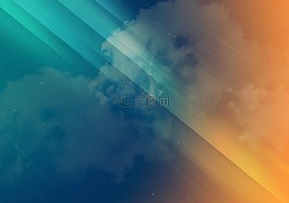 背景,橙色,藍色