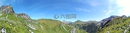 全景,阿爾高,山