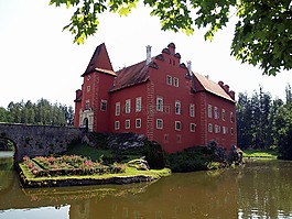 城堡,červená 生活,纪念碑