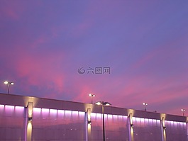 建筑,體系結(jié)構(gòu),晚上