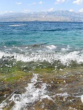 海,克羅地亞,夏