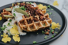 華夫,早餐,食品