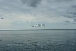 海,平静,蓝色