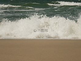 沖浪,北海,沙灘