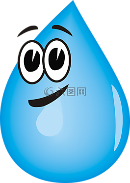 下降,臉,液體
