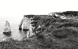 悬崖,felsentor,海岸