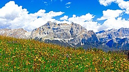 阿尔塔巴迪亚,山,阿尔卑斯山