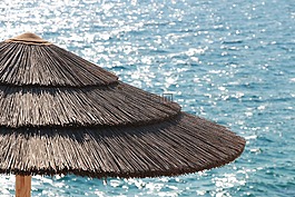 陽傘,夏季,海