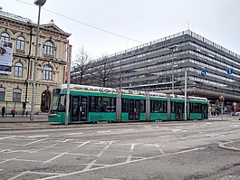 電車,街道,芬蘭