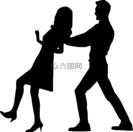 側(cè)影,推,男子