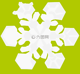 雪,雪花,水