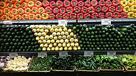 蔬菜,貨架,食品