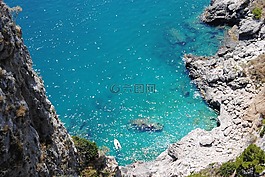 卡布里,意大利,海灘