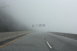 霧,路,路線