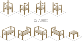 長凳,椅子,家具