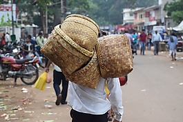市场,dhenkanal,rathayatra