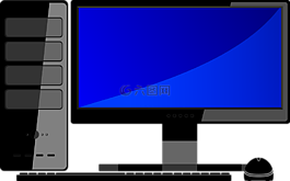 計算機,意見 icone,技術(shù)