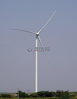 風,渦輪,風力發電