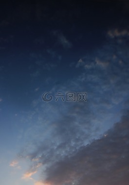藍(lán)色,天空,海灘