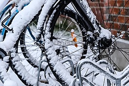 車輪,冬天,雪