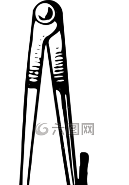 指南針,工具,木工