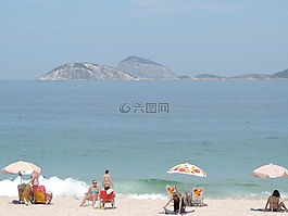 科帕卡瓦纳,里约热内卢度假,巴西