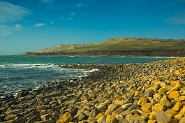 kimmeridge 灣,海,大自然