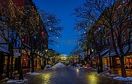 教堂,裝修,夜