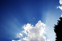 天空,云計(jì)算,太陽