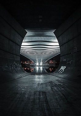 橋,燈火,捷克共和國