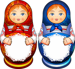 matrioshka,套娃,俄羅斯的風格