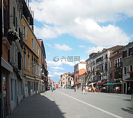 威尼斯,城堡,路