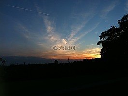 lohrberg,日落,天空