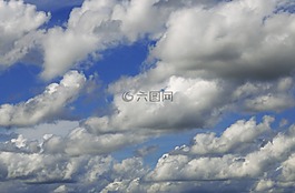 云,天空,藍(lán)色的天空