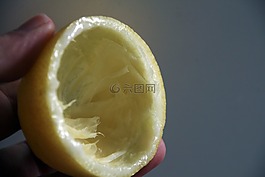 檸檬皮,內,黃色