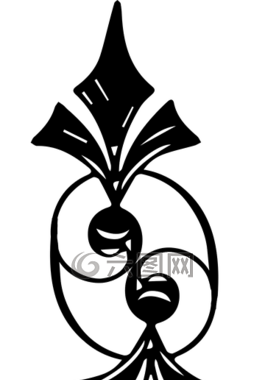 漩渦,古董,華麗