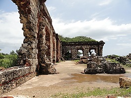 波多黎各,被遺棄的建筑,海灘