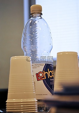 瓶水,寵物,塑料瓶